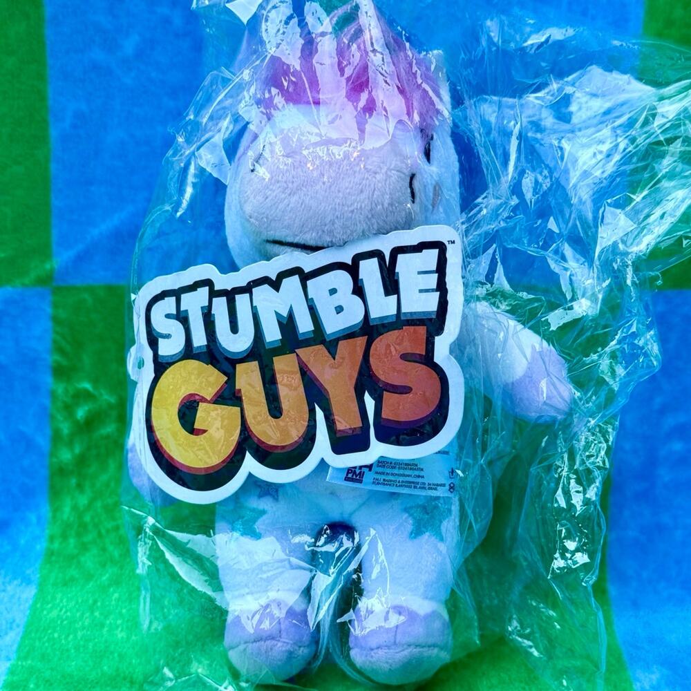 STUMBLE GUYS Sprinkles Plush SEALED With Tag Unicorn